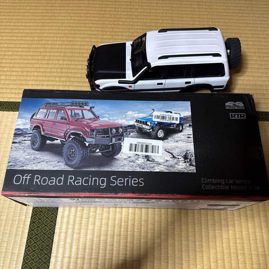 WPL C54 ランクル80 ホワイト　カスタム　動作確認済