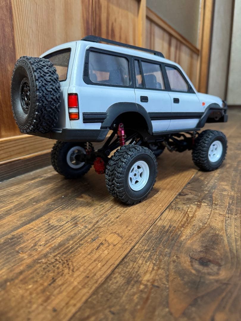 WPL C54 ランクル80 ホワイト　カスタム　動作確認済