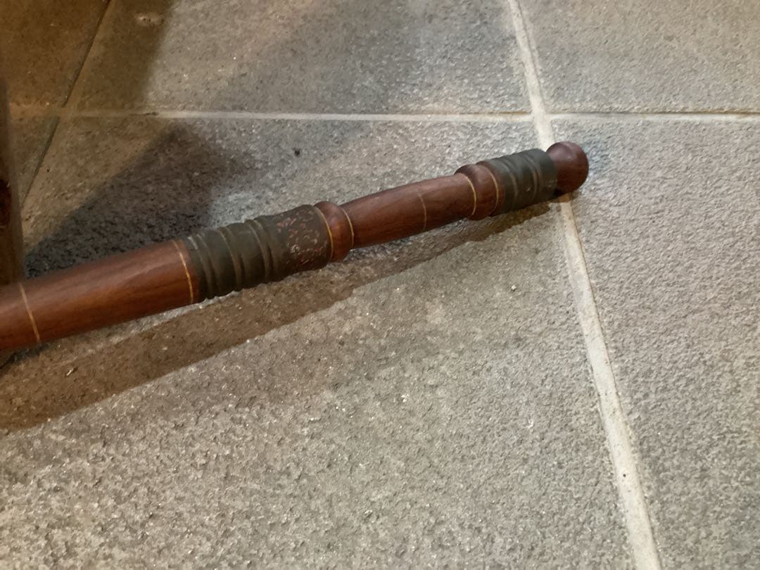 ビィンテージ　インド古武具　象使い　アンクス