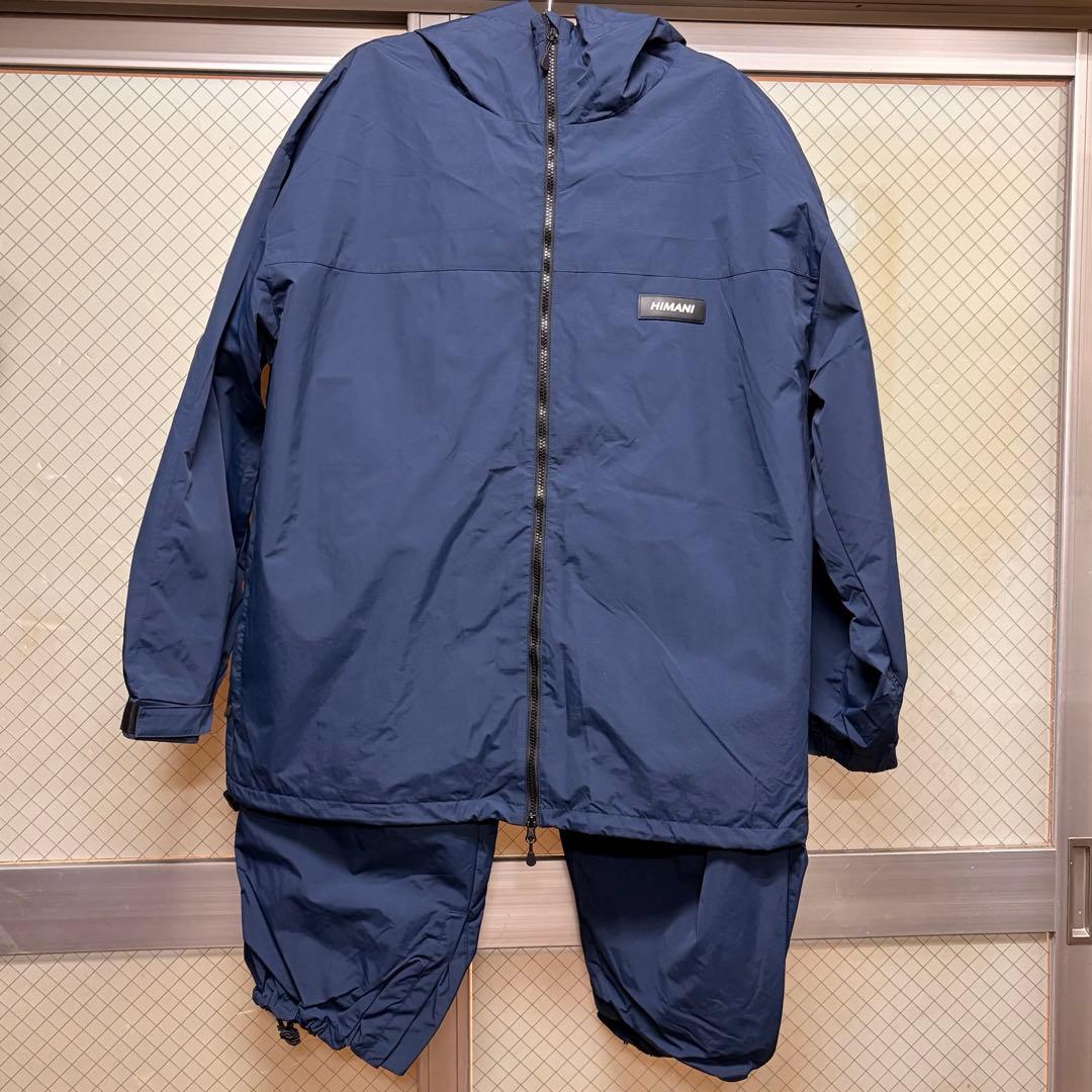 ［美品］HIMANI ハイマスマニア 上下セット ネイビー　Lサイズ