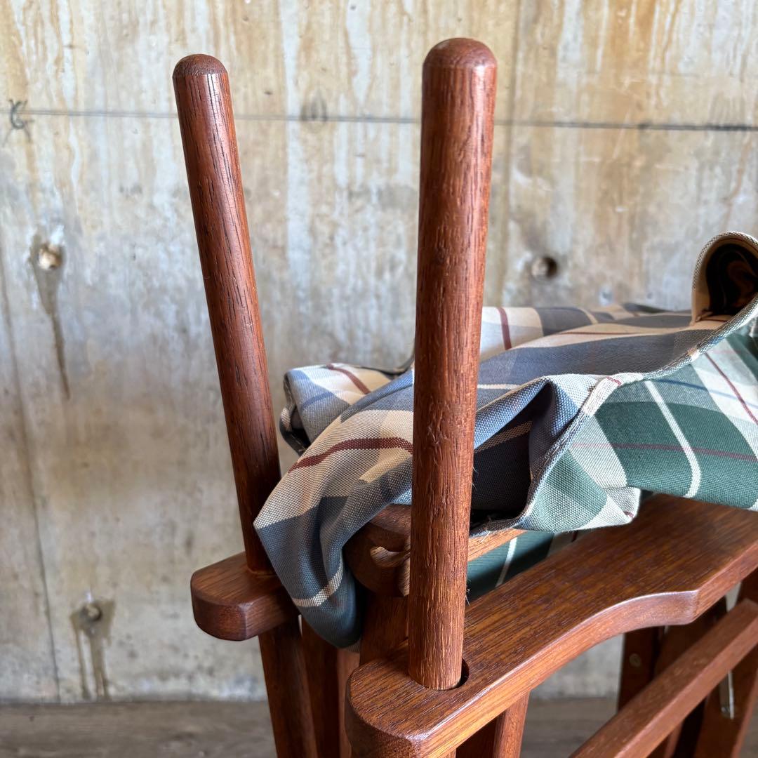 SOU WESTER ヴィンテージ ディレクターズチェア　チーク材　①