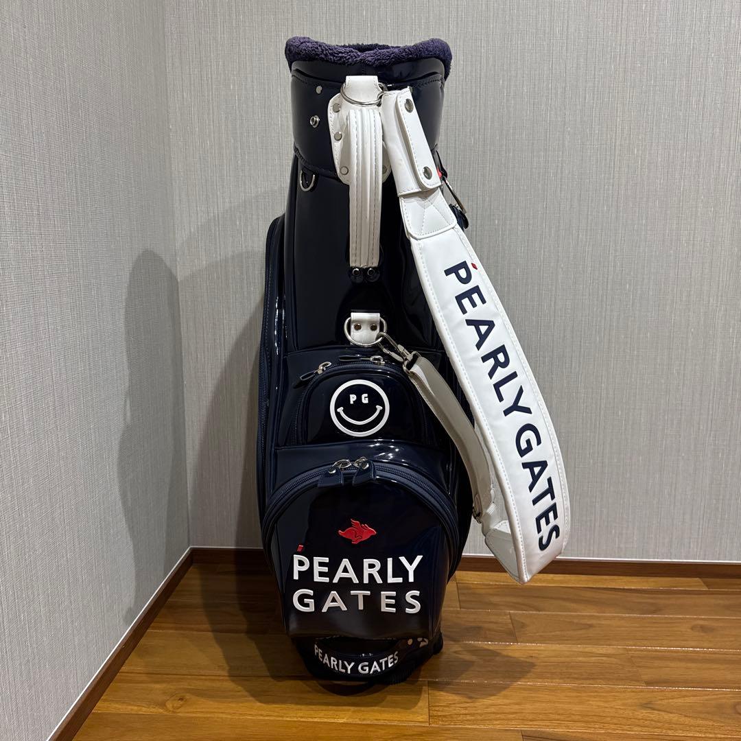 PEARLY GATES キャディバッグ ネイビー