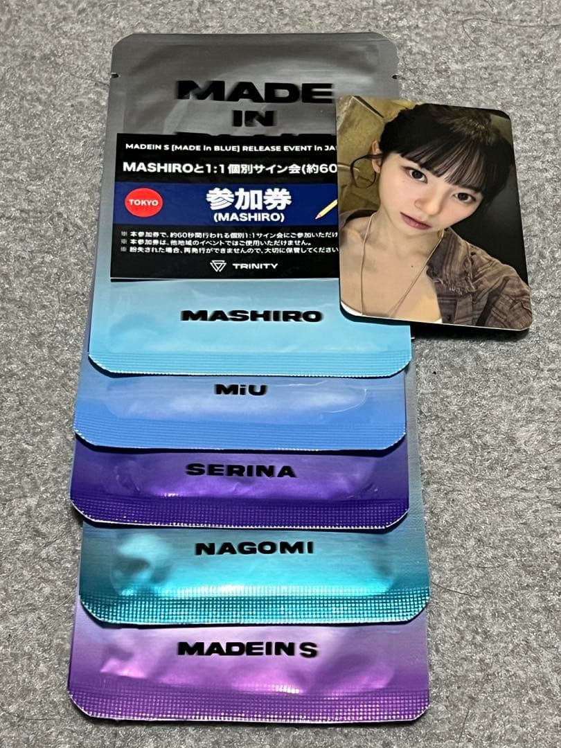 MADEIN S 個別サイン会 マシロ MASHIRO 10/4(土)東京