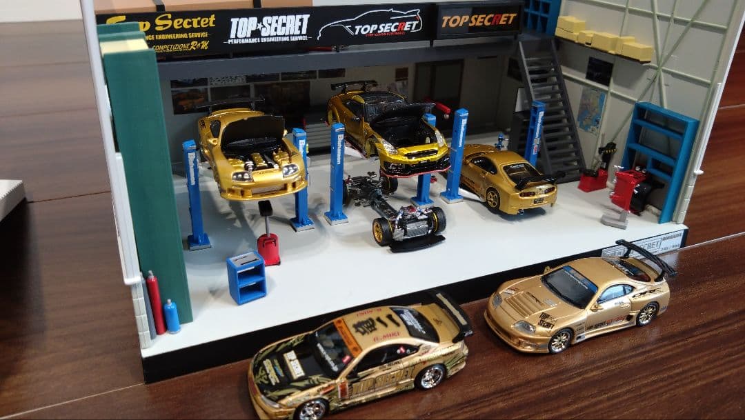 [限定・KKKモデル コレクション]1/64 TOP SECRET　ジオラマ