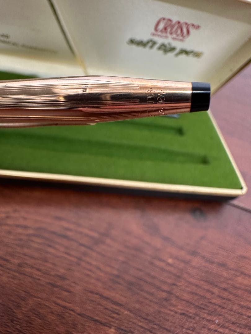 ★良品クロス12金張★ソフトチップペン＆鉛筆セット希少