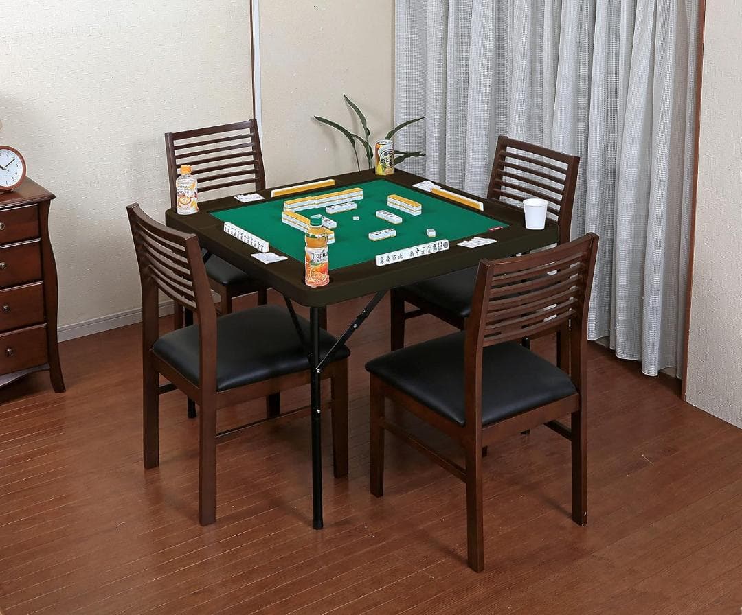 リビングアウト(Living Out) 高さが調節できる麻雀テーブル 高さ2段階