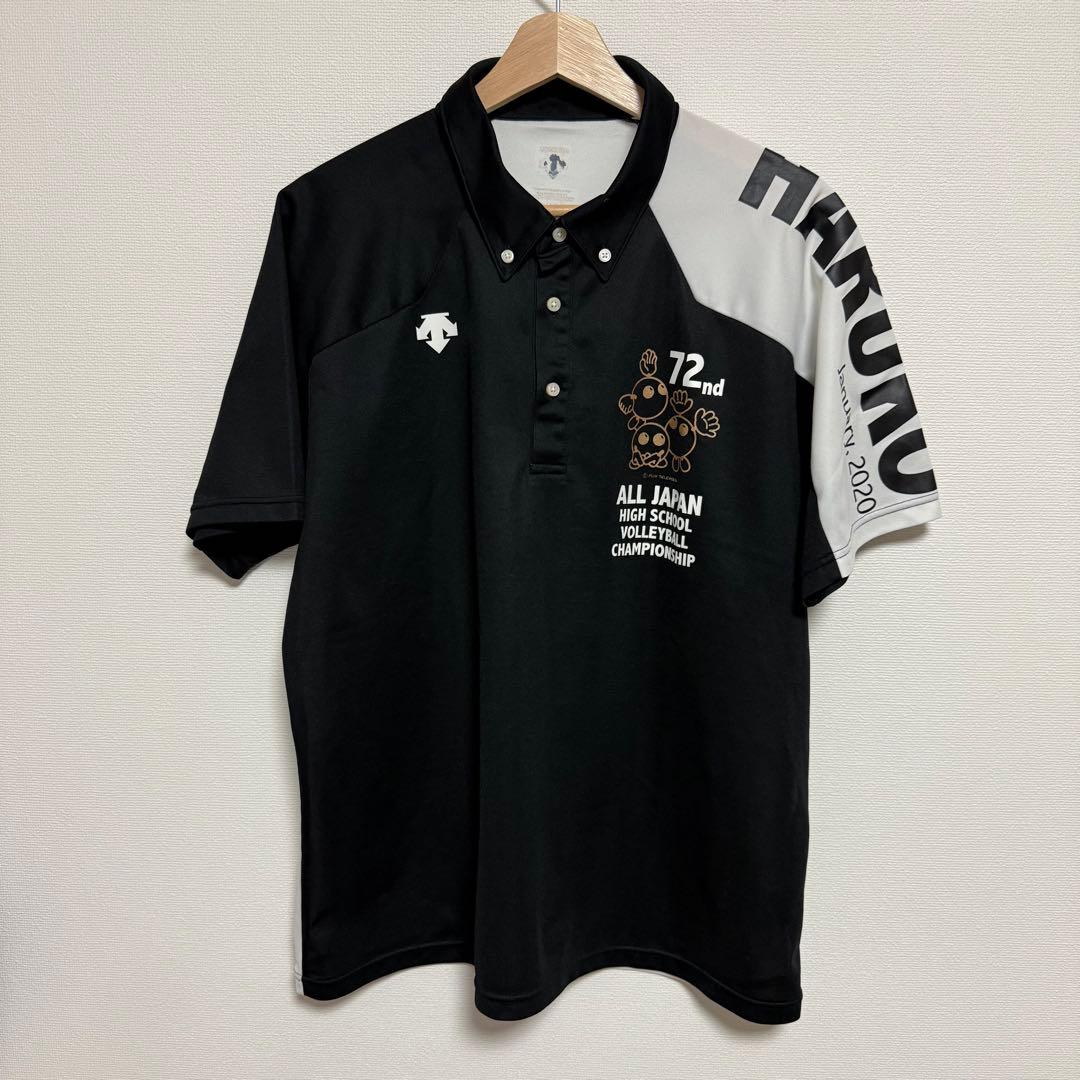 【美品】ALLJAPAN 春高バレー ポロシャツ デサントXOサイズ