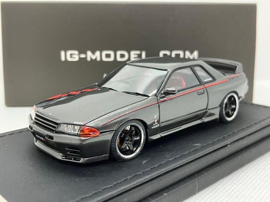★1/43★ニッサン スカイライン GT-R ニスモ★R32★ガンメタ★日産★