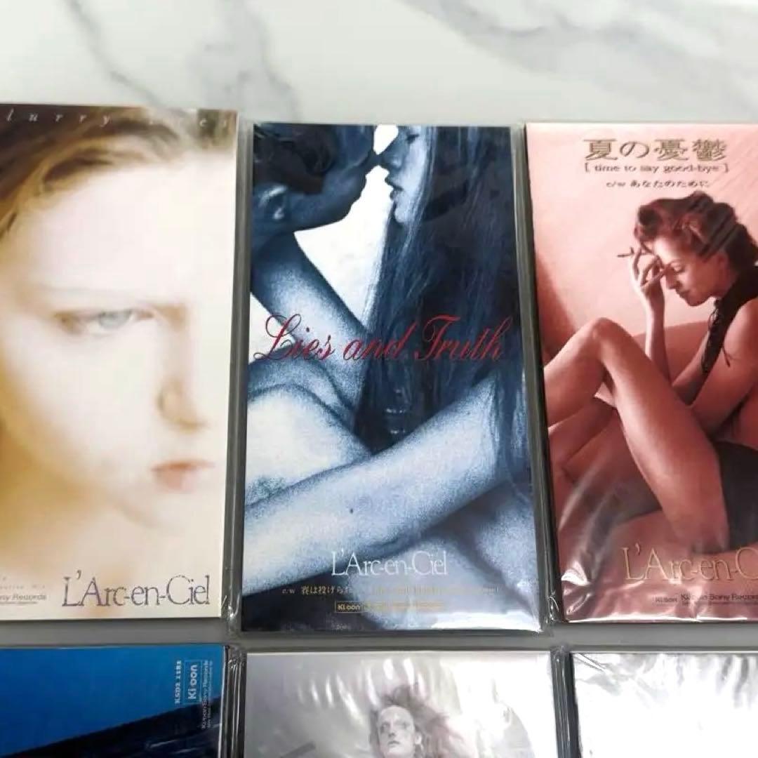 ち*ぢ様 【希少！新品未開封】L'Arc〜en〜Ciel シングル 1994年〜