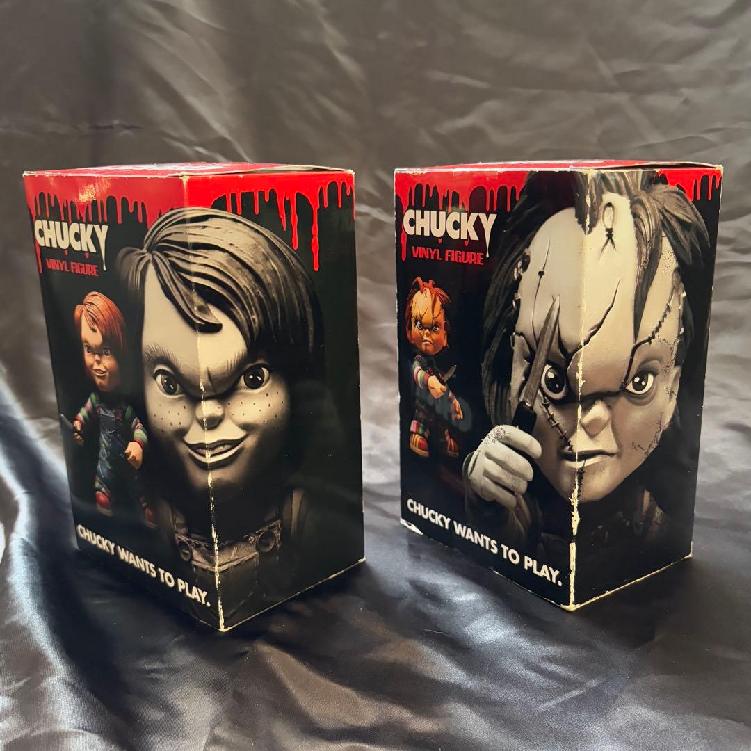 CHUCKY チャッキー　チャイルドプレイ　フィギュア　2体セット　メズコトイズ