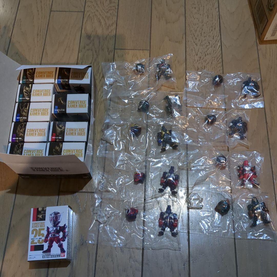 仮面ライダー　コンバージ　まとめ売り　一部開封済み　未開封あり