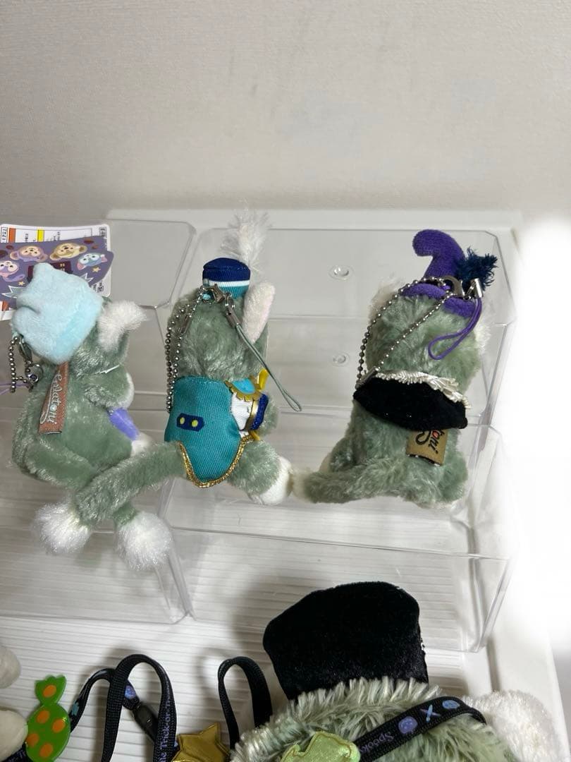 ジェラトーニのぬいぐるみストラップ、ぬいぐるみポーチ（ハロウィン）