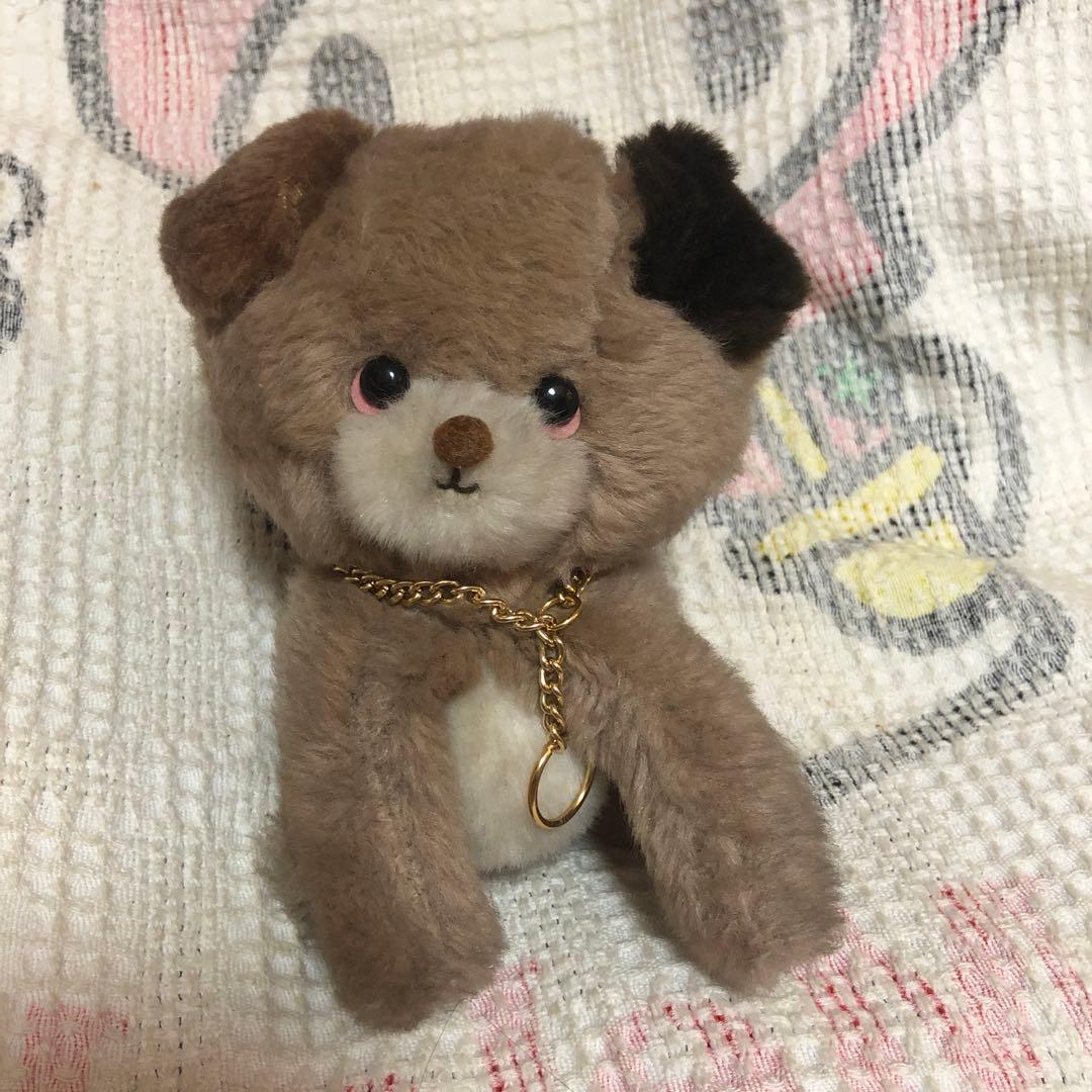 昭和レトロ　ヴィンテージ 犬　ぬいぐるみ　中古品