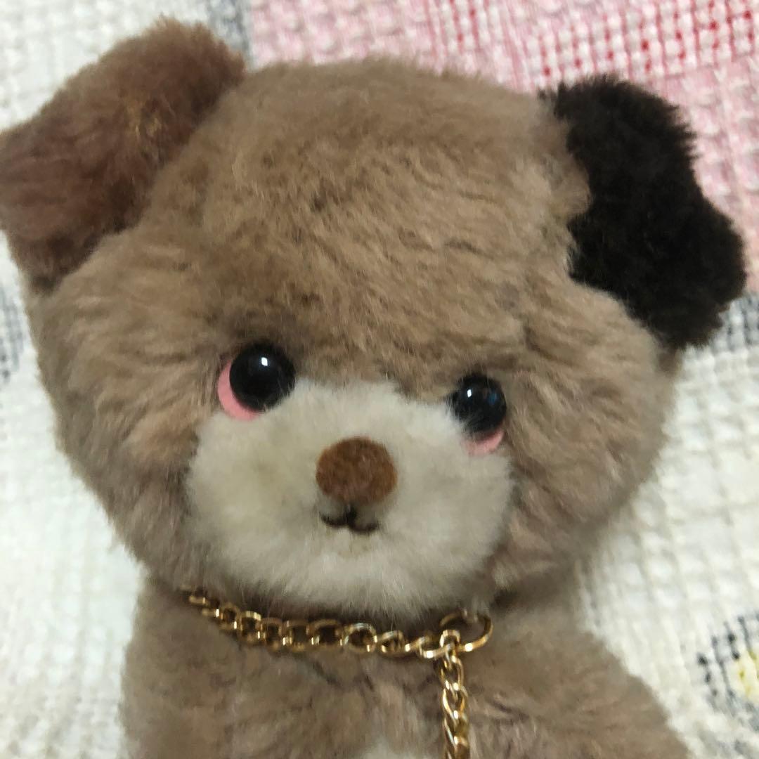 昭和レトロ　ヴィンテージ 犬　ぬいぐるみ　中古品