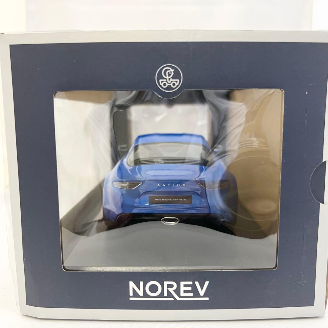 新品 ミニカー ノレブ アルピーヌ 1/18