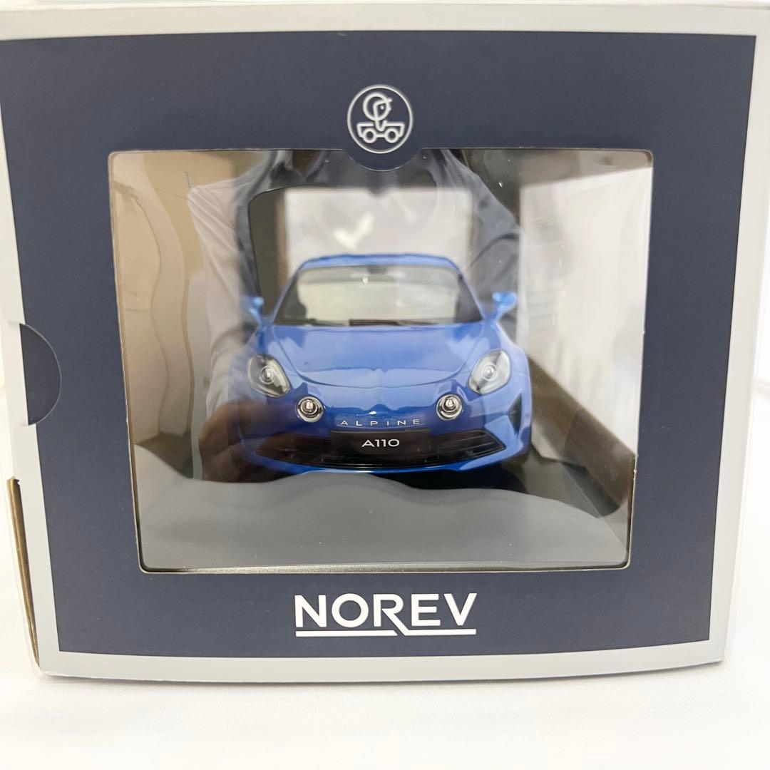 新品 ミニカー ノレブ アルピーヌ 1/18