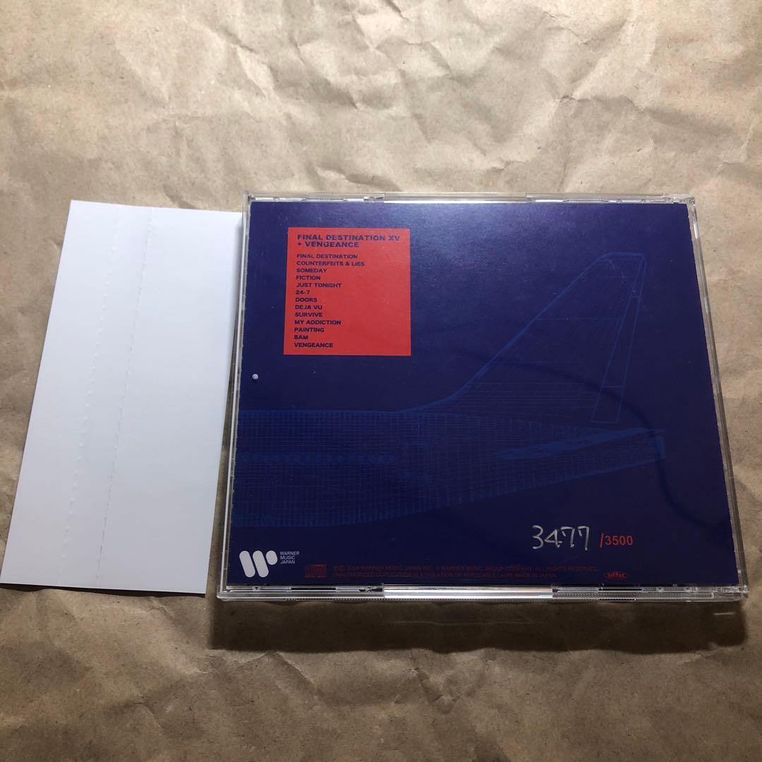 邦楽 coldrain FINAL DESTINATION VENGEANCE