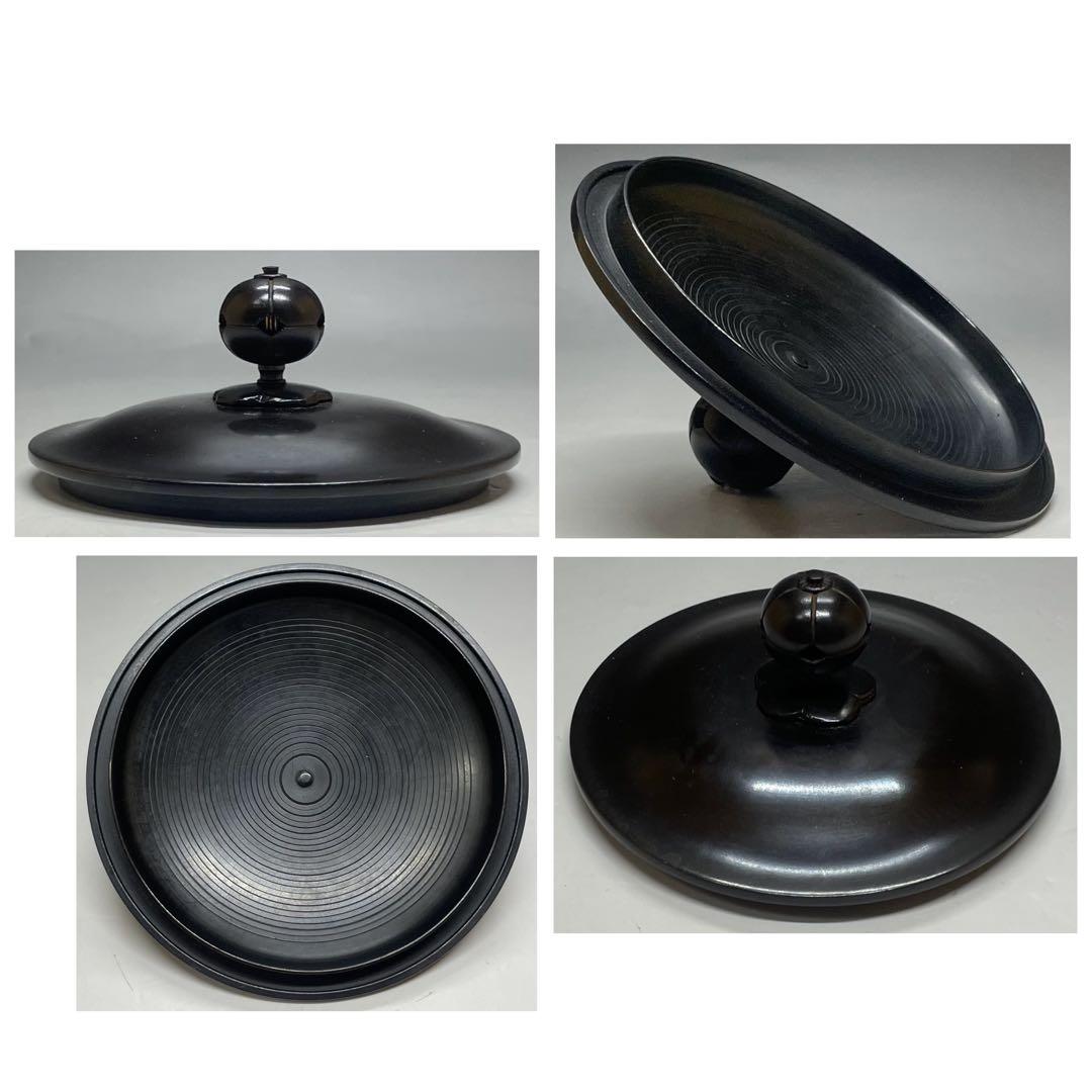 人間国宝　高橋敬典　鬼面風炉釜　釜釻　共箱　栞