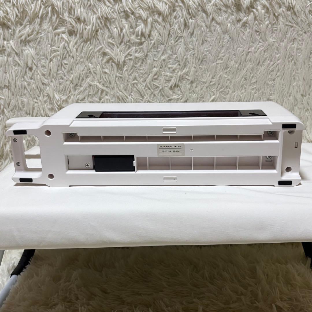 PLUS プラス コンパクト裁断機 PK-213 自動裁断機セット ホワイト