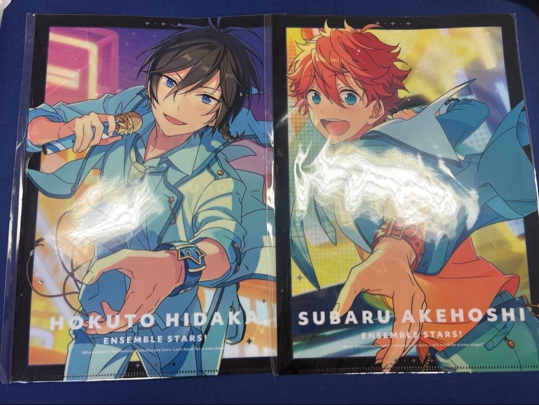 期間限定値引き　Trickstar 明星スバル　氷鷹北斗　クリアファイル　学生証