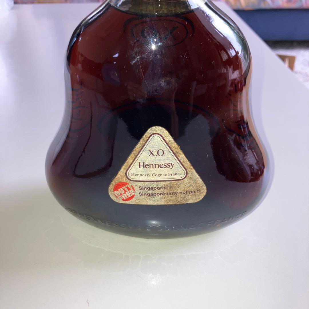 Hennessy X.O コニャック金キャップ グリーンボトル1000ml
