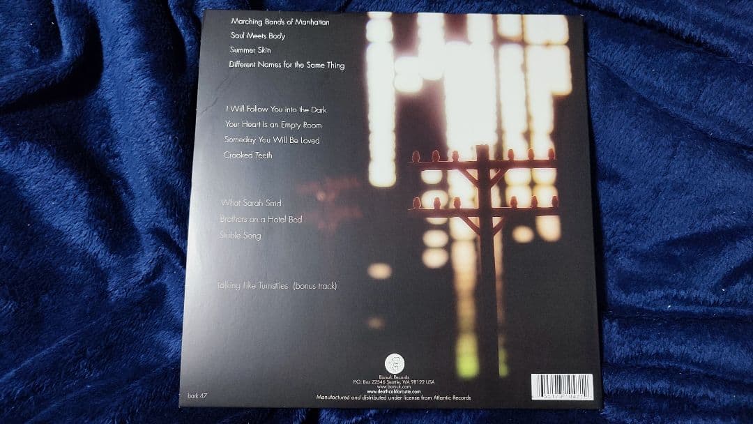Death Cab For Cutie 　レコード　LP　4枚セット　デスキャブ