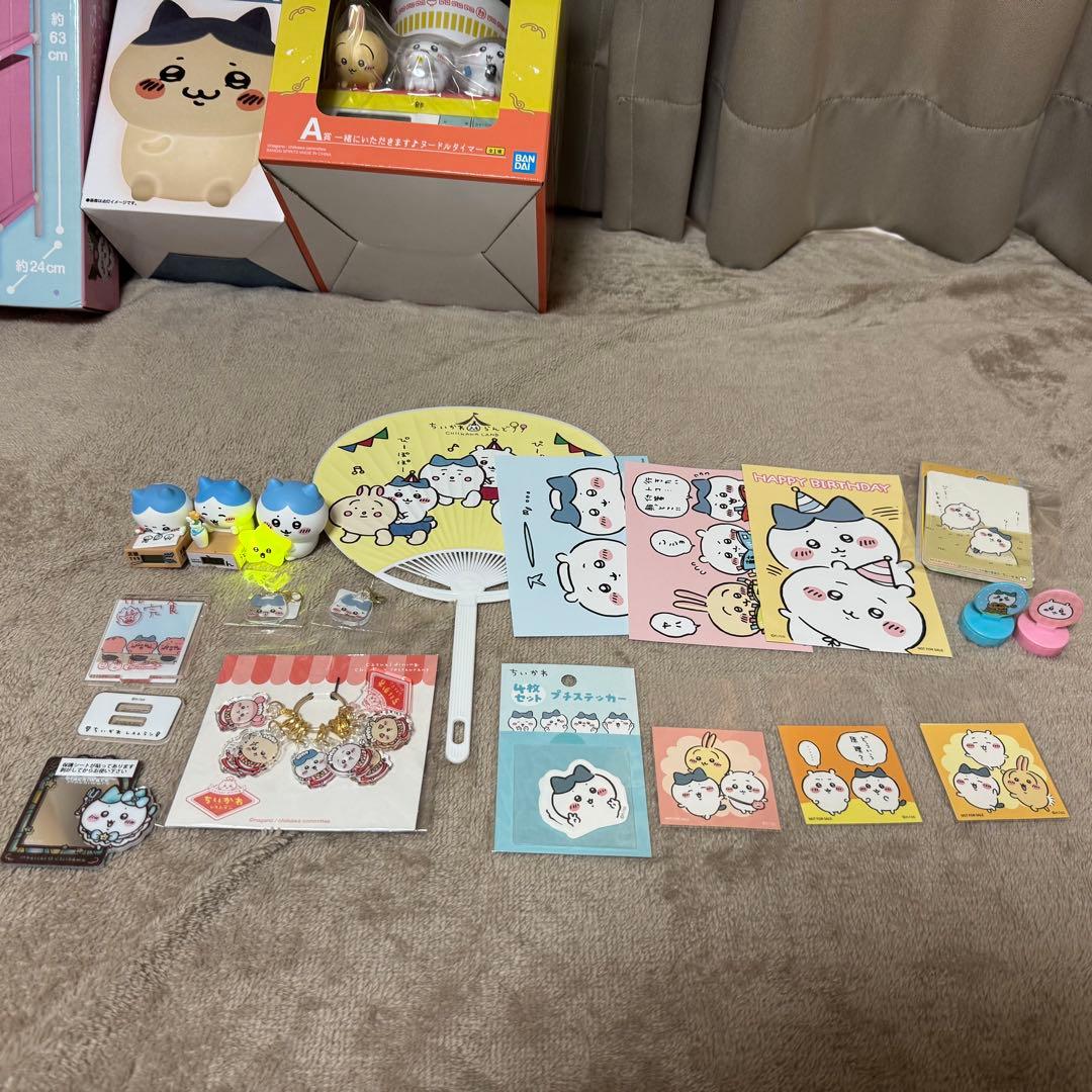 【値下可】 ちいかわ ハチワレ うさぎ ちいかわくじ 一番くじ A賞 ノベルティ