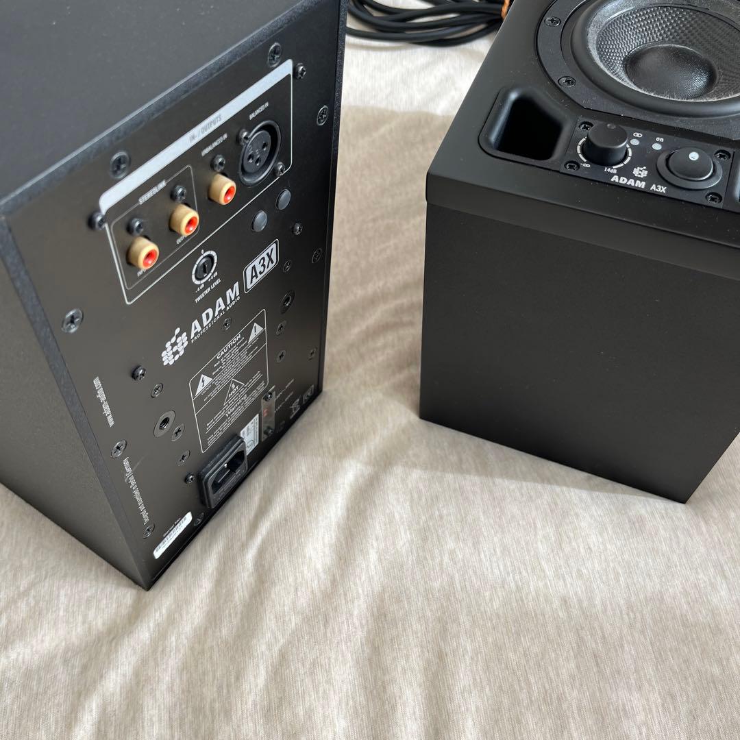 【美品】ADAM AUDIO A3X ペア モニタースピーカー