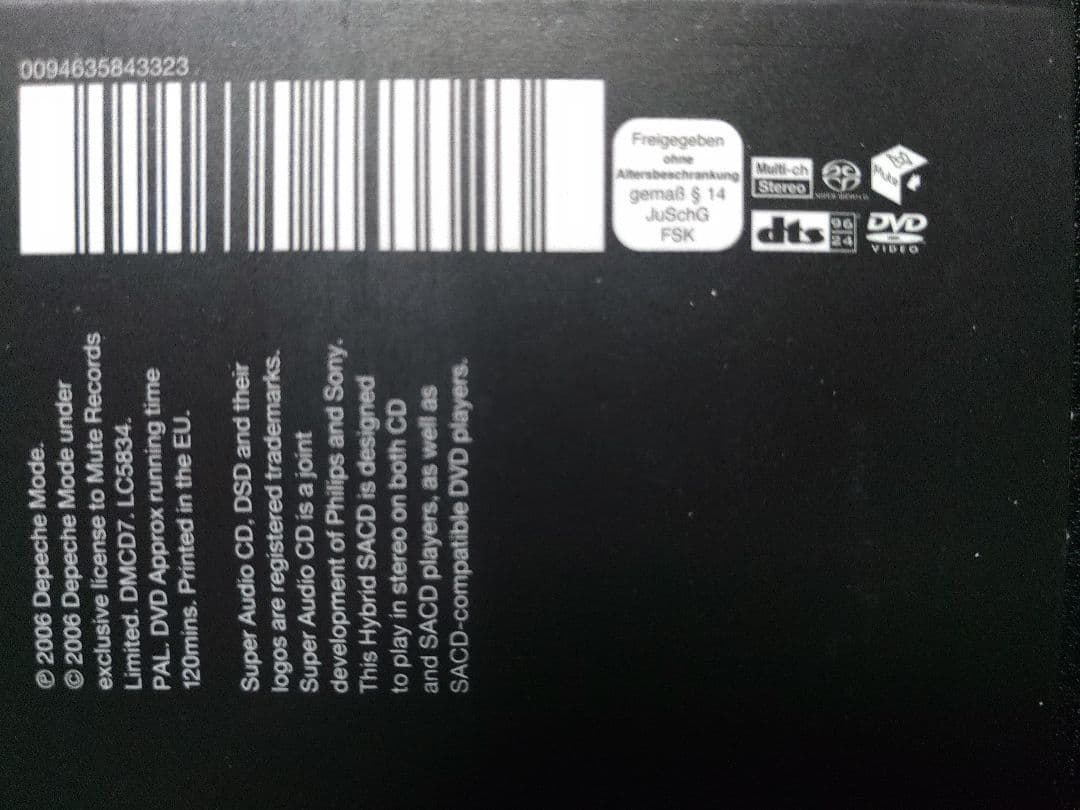 洋楽 Depeche Mode Violator(SACD) + DVD(Pal)