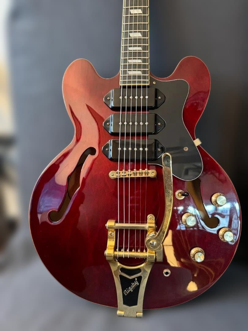 Epiphone Riviera Custom P93 + Monoバッグ 美品