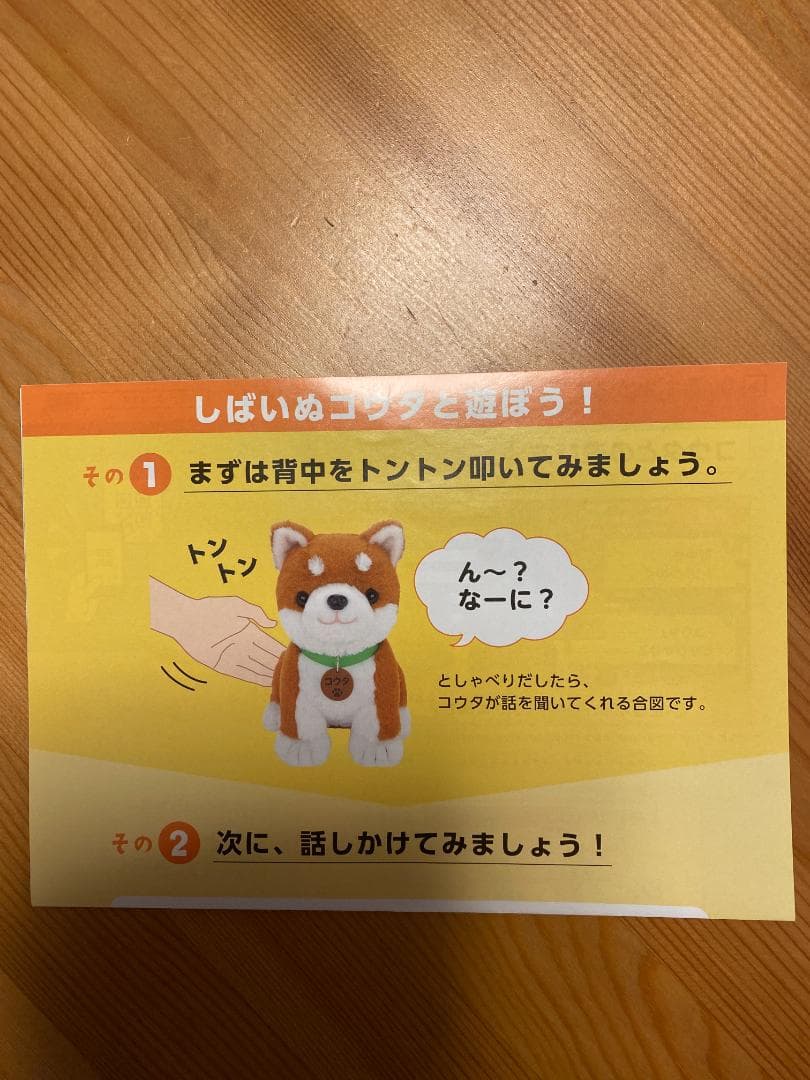 コウタ ぬいぐるみ バンダナ付き