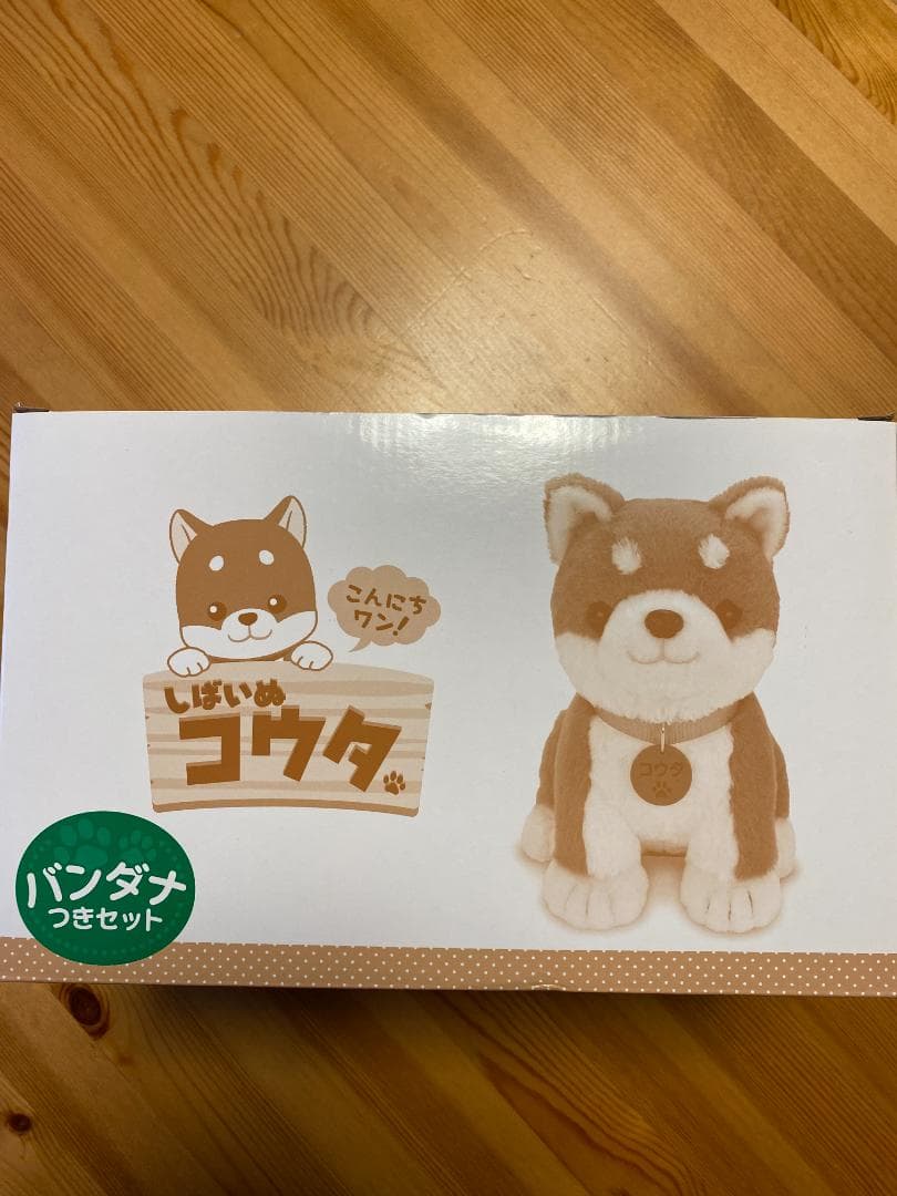 コウタ ぬいぐるみ バンダナ付き