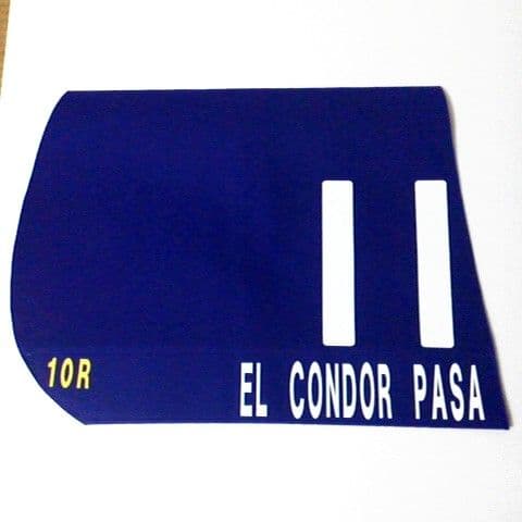 エルコンドルパサー 1998年ジャパンカップ レプリカゼッケン