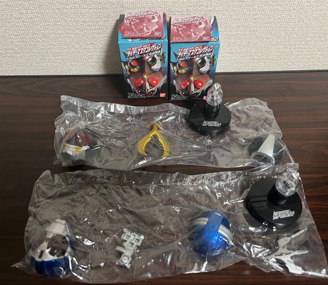 マスコレ 仮面ライダーアギト ギルス アナザーアギト G3 G4 発光台座