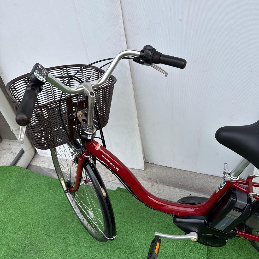 YAMAHAヤマハ 電動アシスト自転車26インチ8.9Ah レッド