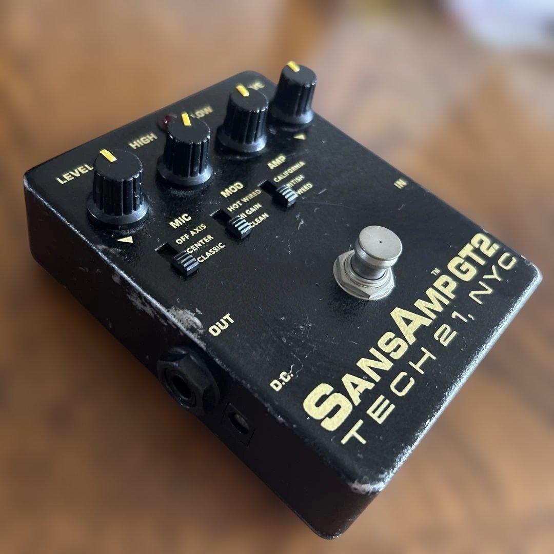 値下げしました！SansAmp GT2 ギターエフェクター