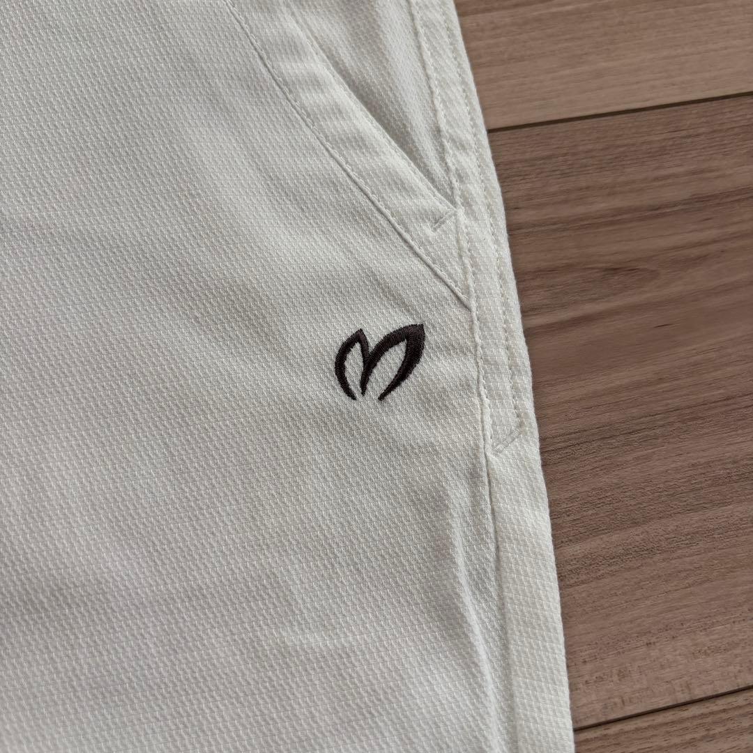 MASTER BUNNY ホワイト ストレートパンツ レディース ゴルフ 0