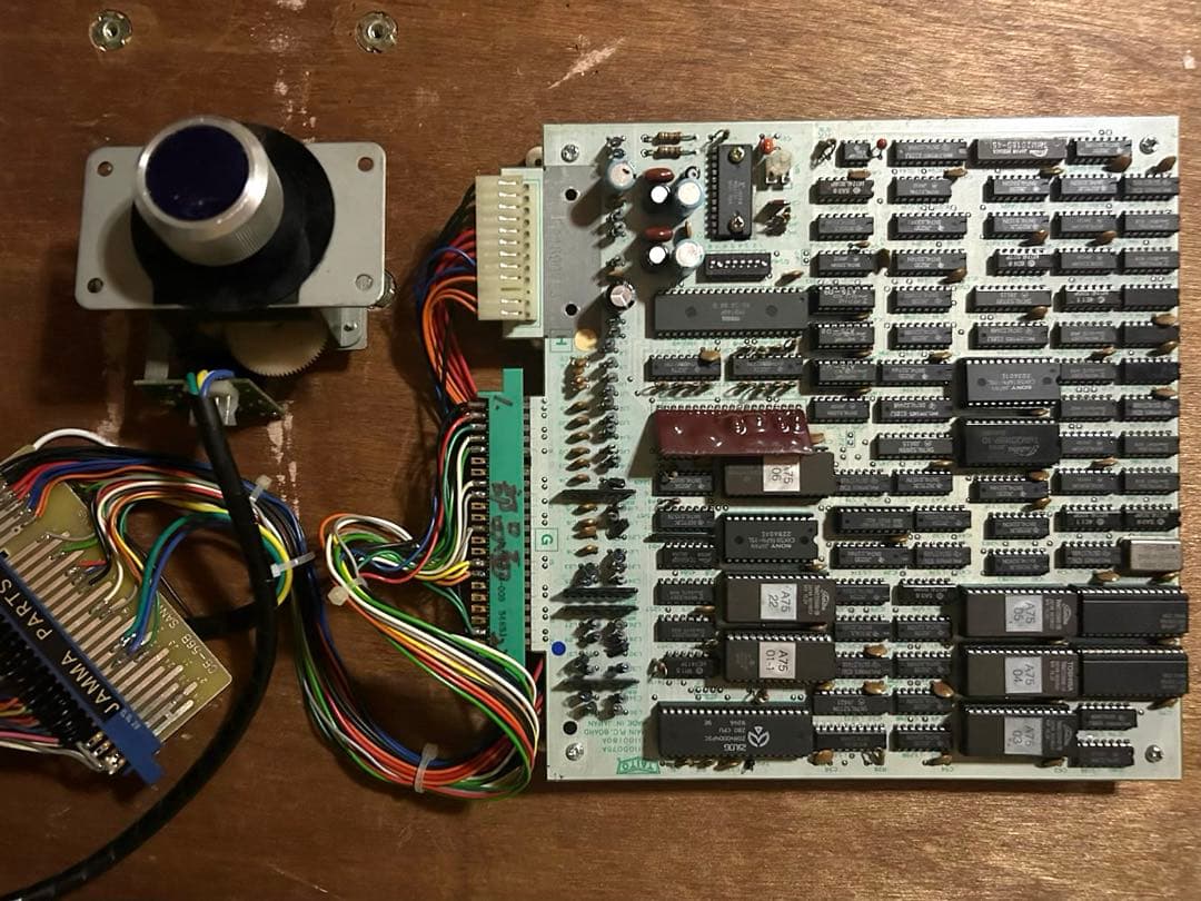 基板 基盤 アルカノイド タイトー パドル付き ARKANOID コントローラー