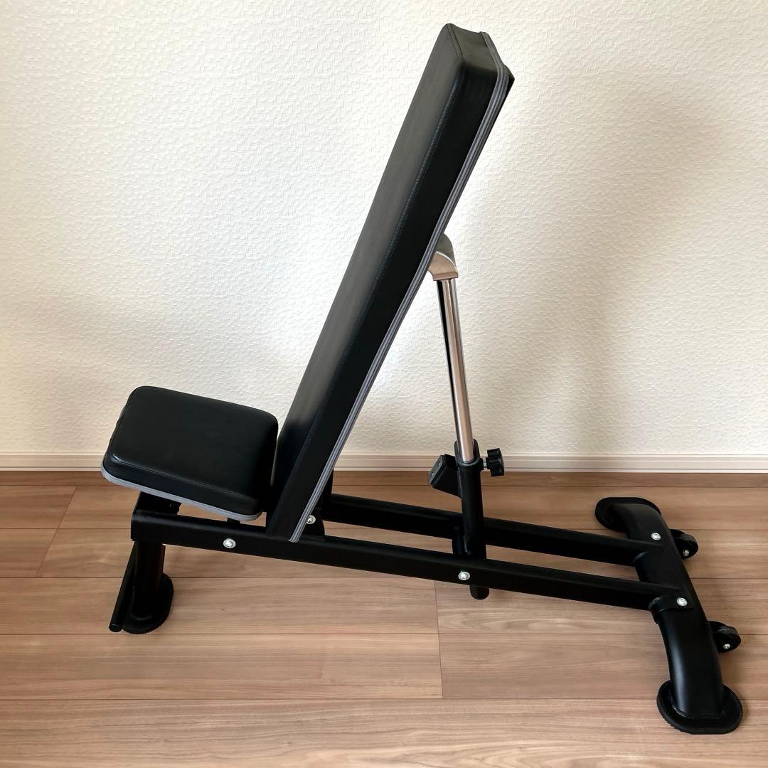 アジャスタブルベンチ インクライン　フラット　トレーニングベンチ LE-B90