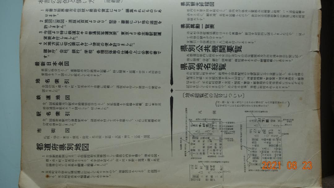 大日本分縣地図併地名総覽