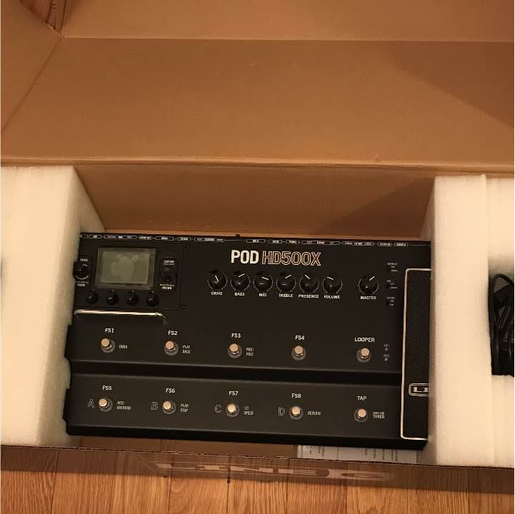 POD HD500X ギターエフェクター