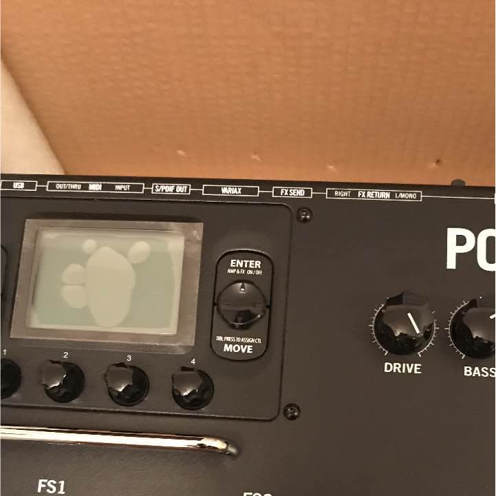 POD HD500X ギターエフェクター