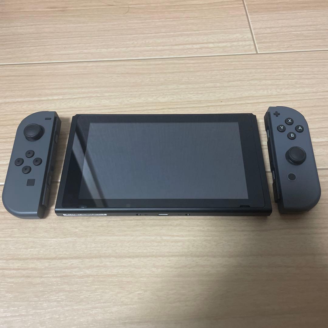 Nintendo Switch グレー 本体 Joy-Con付き 充電器など