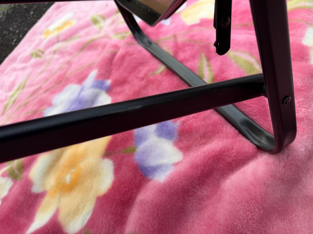 ２脚セットcoleman コールマン デッキチェアST ディレクター テーブル付