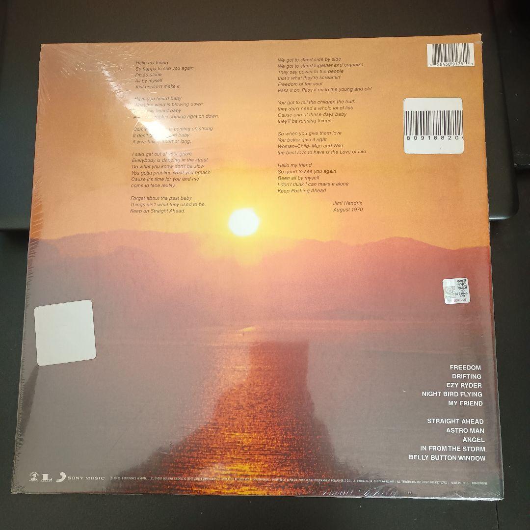 Jimi Hendrix - The Cry Of Love 未開封レコード