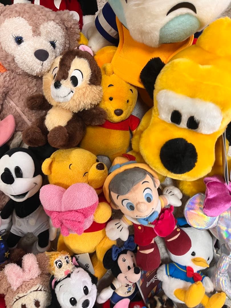 ディズニー ぬいぐるみ マスコット ディズニーランド　ディズニーシー　プライズ