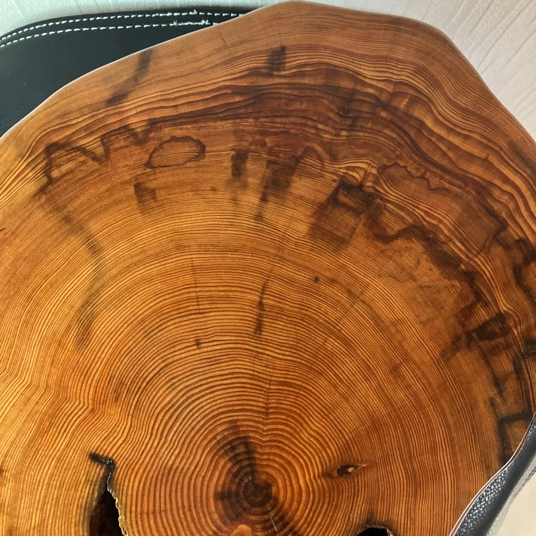【最終値引】希少　屋久杉飾り台　一枚板　屋久杉　屋久杉工芸品　世界遺産　花台