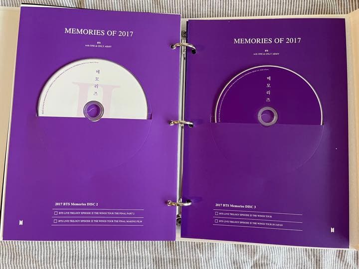 BTS バンタン  MEMORIESメモリーズ 2017 DVD