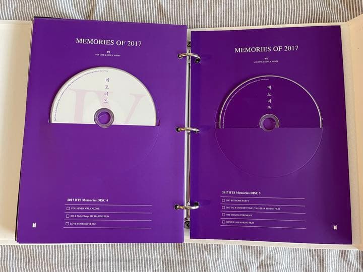 BTS バンタン  MEMORIESメモリーズ 2017 DVD