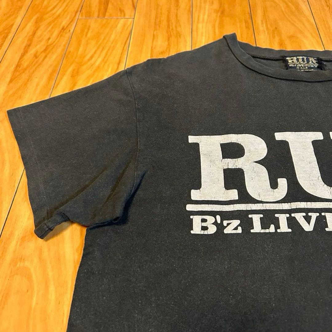 B'z RUN LIVE-GYM’93 スタッフ公式Tシャツ　CREWワッペン付